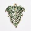 Tibetan Style Alloy Pendants PALLOY-F187-48ABG-1