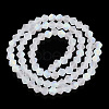Imitate Austrian Crystal Bicone Frosted Glass Beads Strands GLAA-F029-TM2mm-A13-2