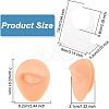 Soft Silicone Eye Flexible Model Body Part Displays with Acrylic Stands ODIS-WH0002-24-2