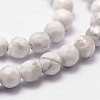 Natural Howlite Beads Strands G-D840-44-4mm-3