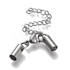 Tarnish Resistant 304 Stainless Steel Curb Chain Extender STAS-K195-29P-04-1