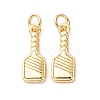 Brass Pendants KK-D019-13B-G-1