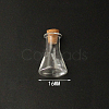 Mini High Borosilicate Glass Bottle Bead Containers BOTT-PW0001-261M-1