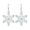 Snowflake Alloy Dangle Earrings FS-WGD9918-04-1