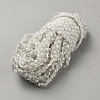 Polyester Organza Lace Trim OCOR-WH0082-187B-2