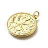 Brass Pendants KK-C090-41G-03-3