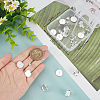 20Pcs Brass Stud Earring Settings KK-BBC0010-56B-3