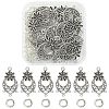 20Pcs Tibetan Style Alloy Chandelier Component Links FIND-YW0003-25-1