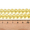 Baking Paint Transparent Glass Beads X1-DGLA-N006-8mm-04-4