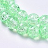 Crackle Glass Beads Strands CCG-Q001-8mm-A28-3