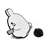 Rabbit Enamel Pins JEWB-L026-09EB-02-3