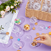 Plastic Round Vending Machine Egg Capsules AJEW-WH0609-530A-3
