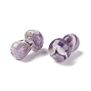 Natural Amethyst GuaSha Stone G-A205-25L-4