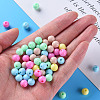 Opaque Acrylic Beads MACR-S370-C8mm-M1-5