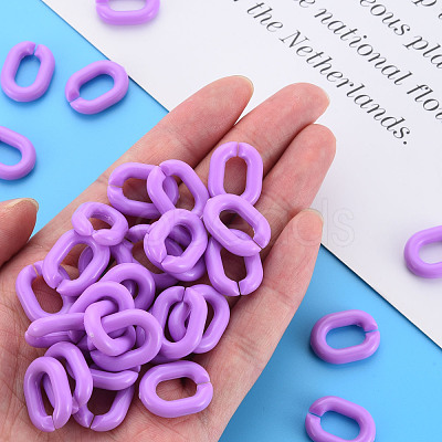 Opaque Acrylic Linking Rings MACR-S373-19B-A04-1