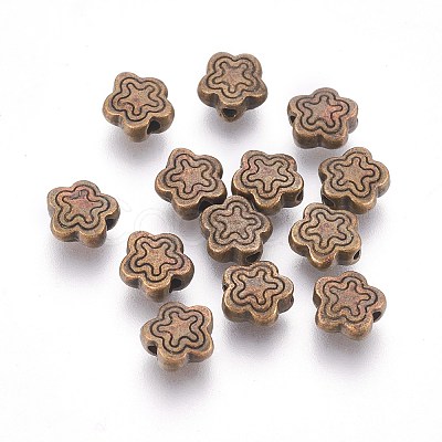 Tibetan Silver Alloy Beads X-MLF10690Y-NF-1