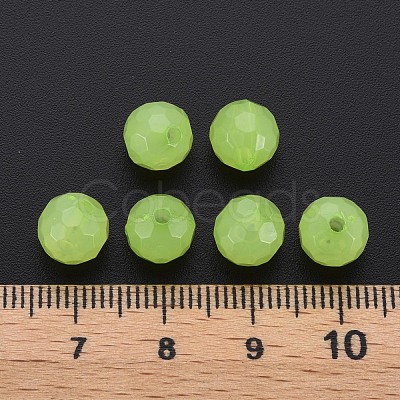 Transparent Acrylic Beads TACR-S154-62E-06-1
