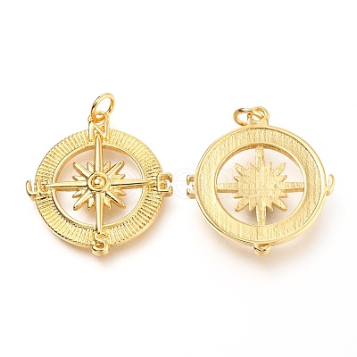 Brass Pendants KK-J275-04G-1