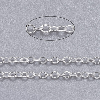 Brass Cable Chains X-CHC-034Y-S-NF-1
