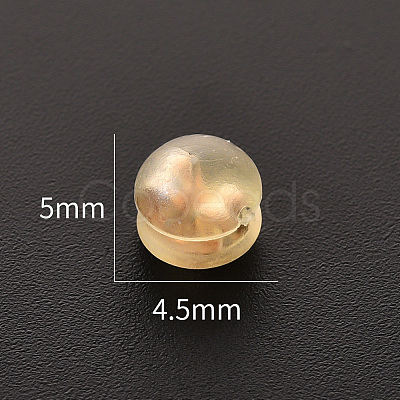 316 Surgical Stainless Steel Ear Nuts X-KY-H004-01RG-1