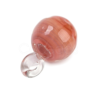 Handmade Lampwork Pendants LAMP-Q005-07E-1