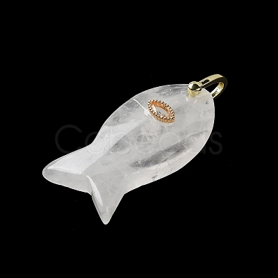 Natural Quartz Crystal Pendants X-G-Z102-02G-06-1
