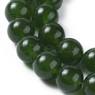 Natural White Jade Beads Strands G-G796-04C-01-1