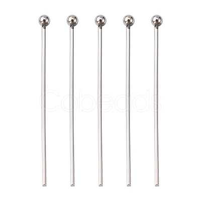 Tarnish Resistant 304 Stainless Steel Ball Head Pins STAS-K146-045-30x0.7mm-1