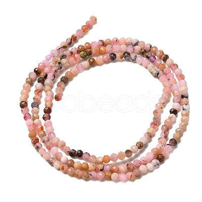 Natural Pink Opal Beads Strands G-RM2025526-A02-2mm-1