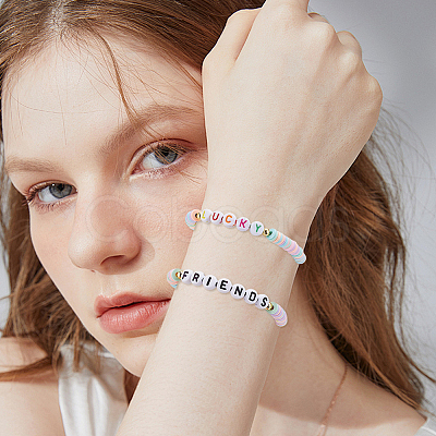 DIY Bracelet Kits CLAY-BM0001-67-1