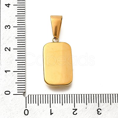 304 Stainless Steel Pendants STAS-S161-01N-G-1