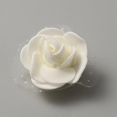 3D Foam Rose Ornament Accessories DIY-WH0304-623B-1