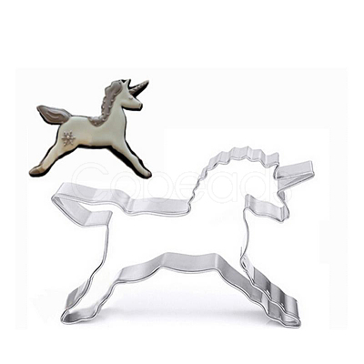 Tarnish Resistant 304 Stainless Steel Cookie Cutters DIY-E012-34-1