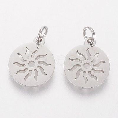 Non-Tarnish 304 Stainless Steel Pendants LS-STAS-Q201-T449S-1