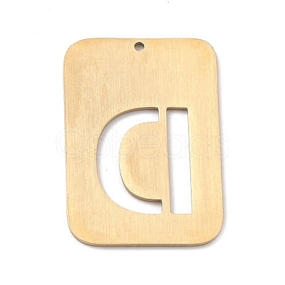 Ion Plating(IP) 304 Stainless Steel Pendants STAS-K216-49D-G-1