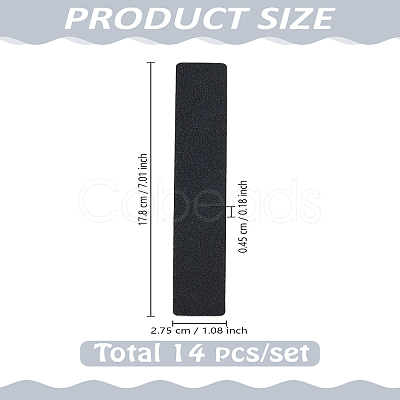 14Pcs EVA Double-sided Nail Art Manicure Buffer Files MRMJ-LP0002-96-1