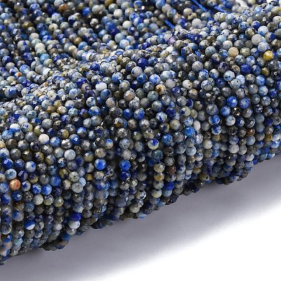 Natural Lapis Lazuli Beads Strands G-RM2025-A04-2mm-1