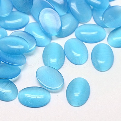 Cat Eye Cabochons CE-J005-10x12mm-28-1