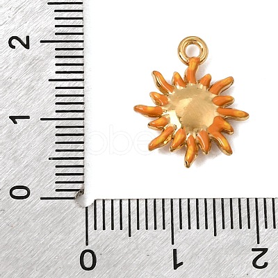 304 Stainless Steel Enamel Pendants SA-CBA7FC1-06G-1