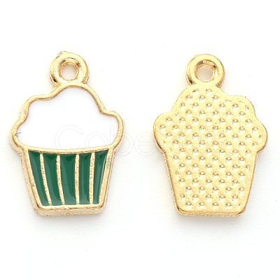 Alloy Enamel European Dangle Charms PALLOY-YW005-05-1