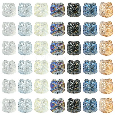 35Pcs 7 Styles Electroplate Glass Beads Sets GLAA-YW0003-97-1