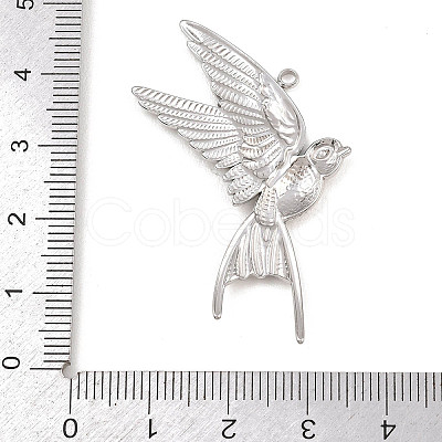 304 Stainless Steel Pendants STAS-I363-07P-1
