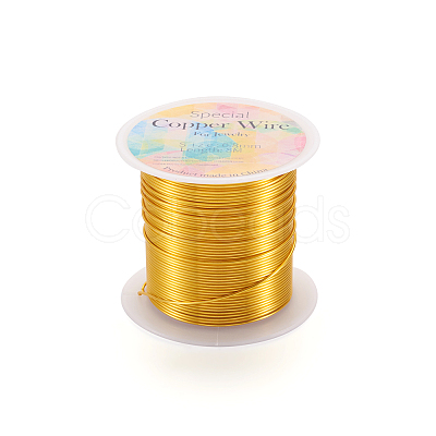 Round Copper Beading Wire for Jewelry Making YS-TAC0004-0.8mm-03-1
