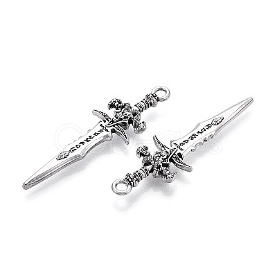 Tibetan Style Alloy Pendant X-FIND-A042-27P-1