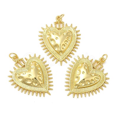 Rack Plating Brass Pendants KK-C030-23G-1