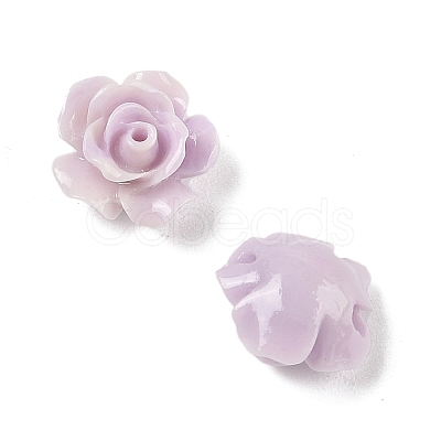 Synthetic Shell Dyed Beads SHEL-K007-14B-1