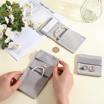 3Pcs Rectangle Velvet Envelope Packing Pouches TP-BBC0001-10C-1