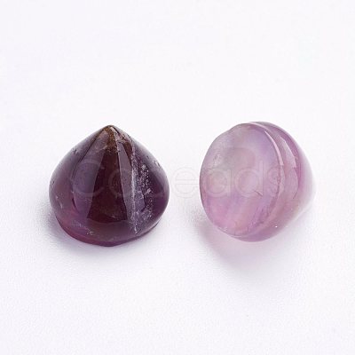 Natural Amethyst Cabochons X-G-P287-C03-1