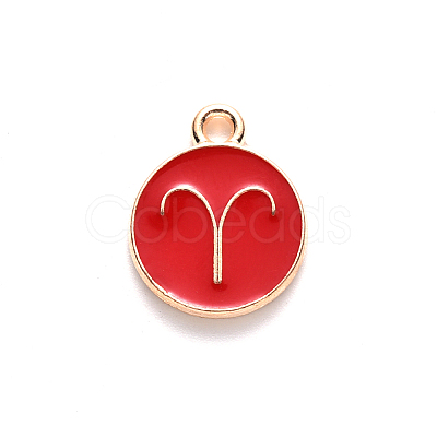 Alloy Enamel Pendants LS-ENAM-S124-01A-07A-1