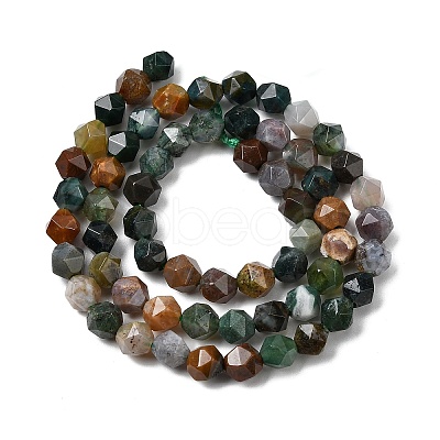 Natural Indian Agate Beads Strands G-Z119-A29-01-1